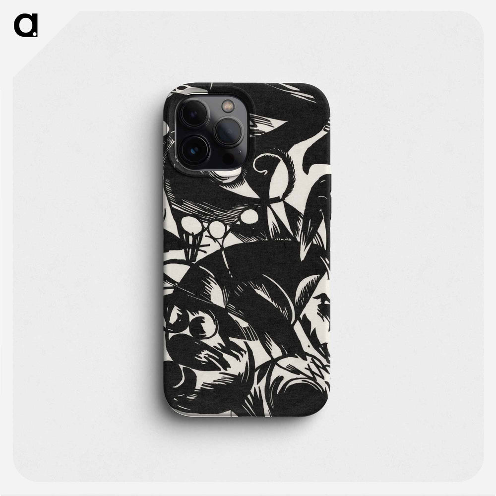 New European Graphics, Portfolio III: German Artists - Franz Marc Phone Case.