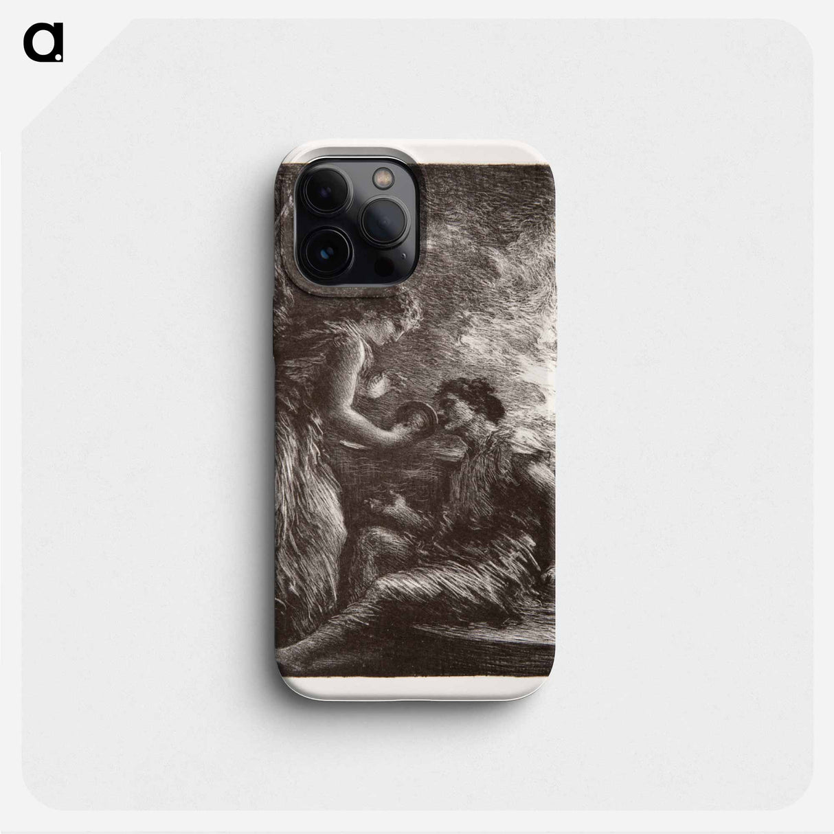 La Valkyrie - アンリ ファンタン ラトゥール Phone Case.