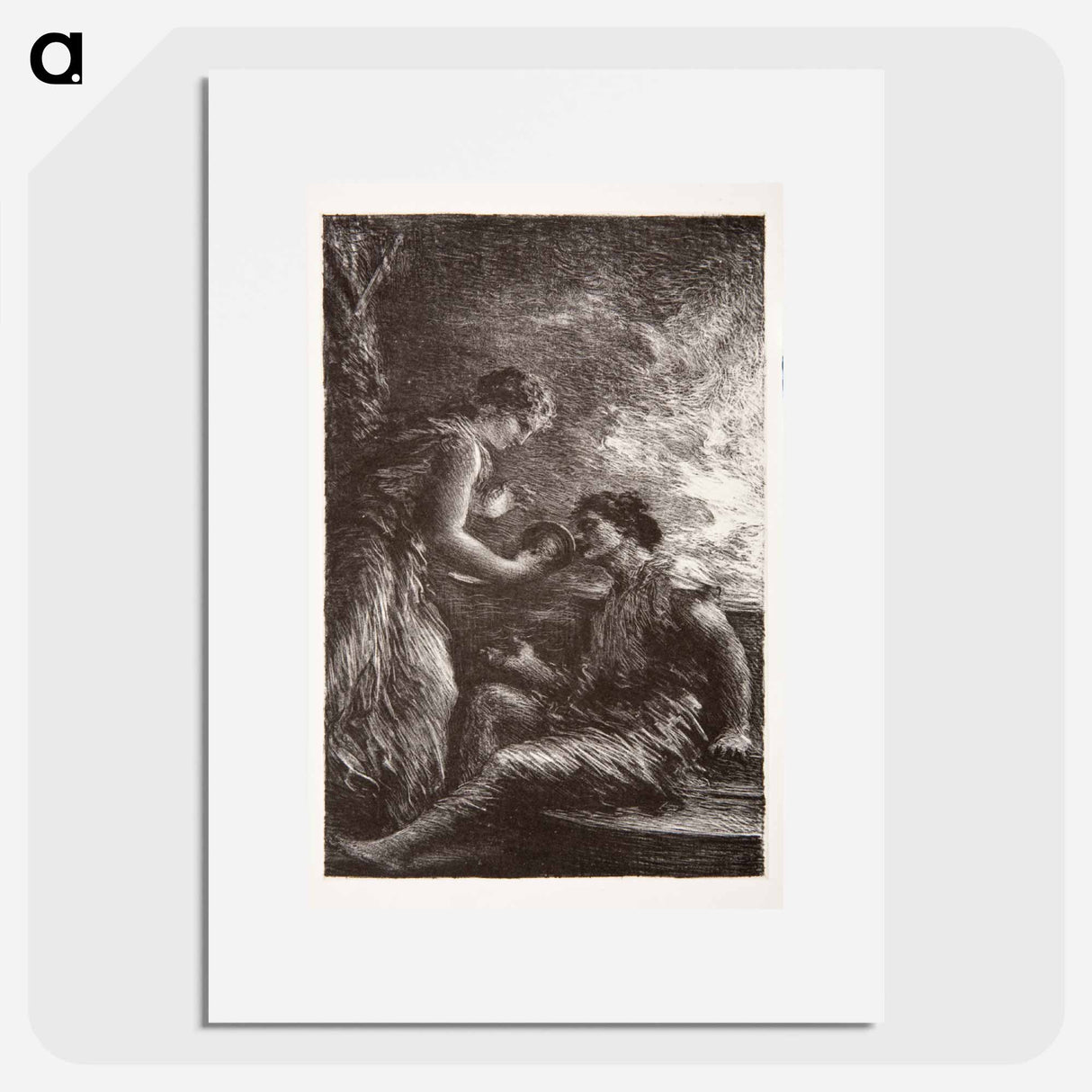 La Valkyrie - アンリ ファンタン ラトゥール Poster.