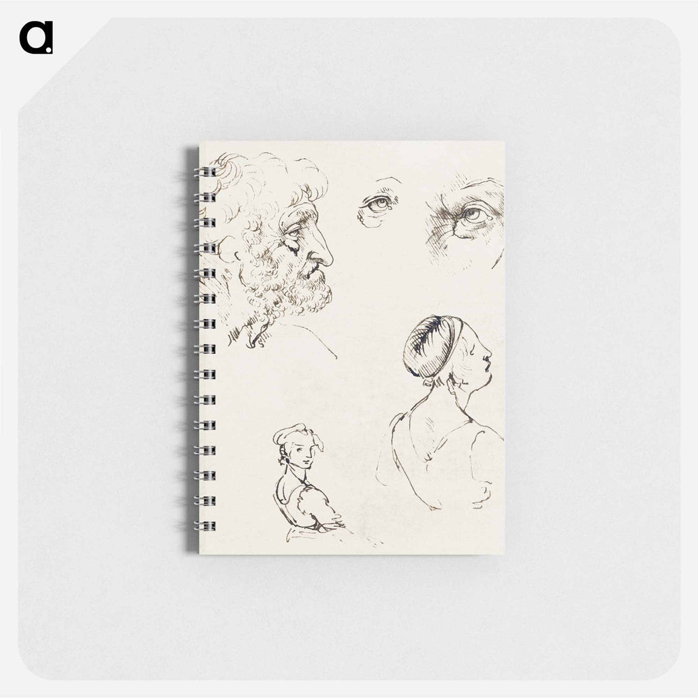 Sheet of Studies - レオナルド ダ ヴィンチ Memo.