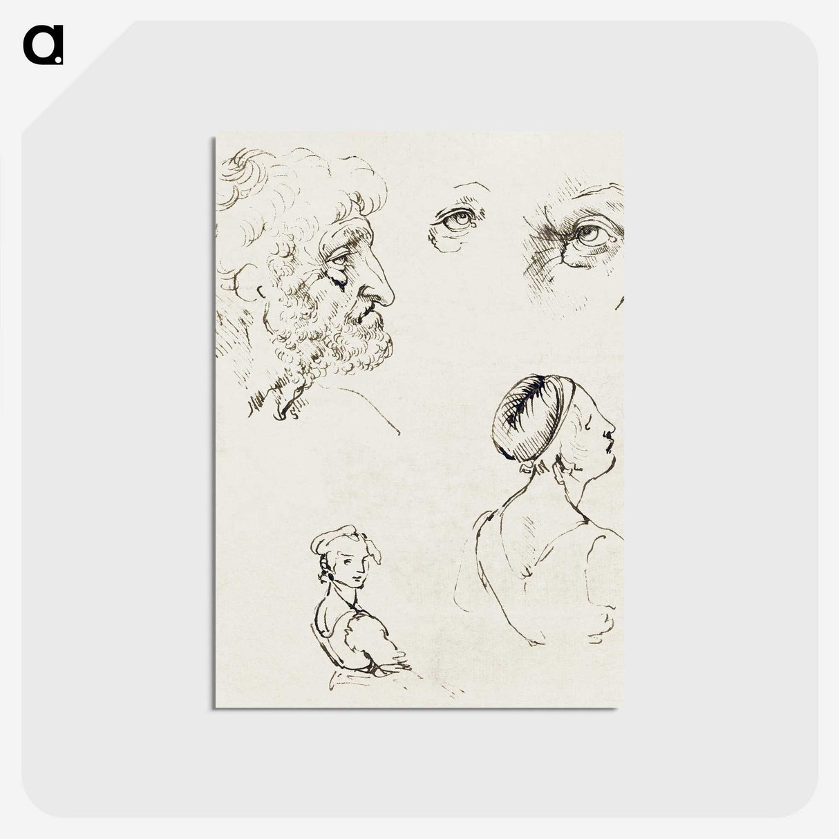 1-42_Leonardo-Da-Vinci_postcard