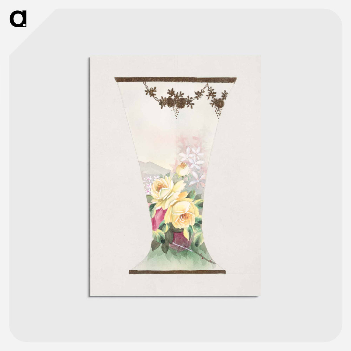 アートポストカード-Vase Design
- ノリタケ工場 Postcard.