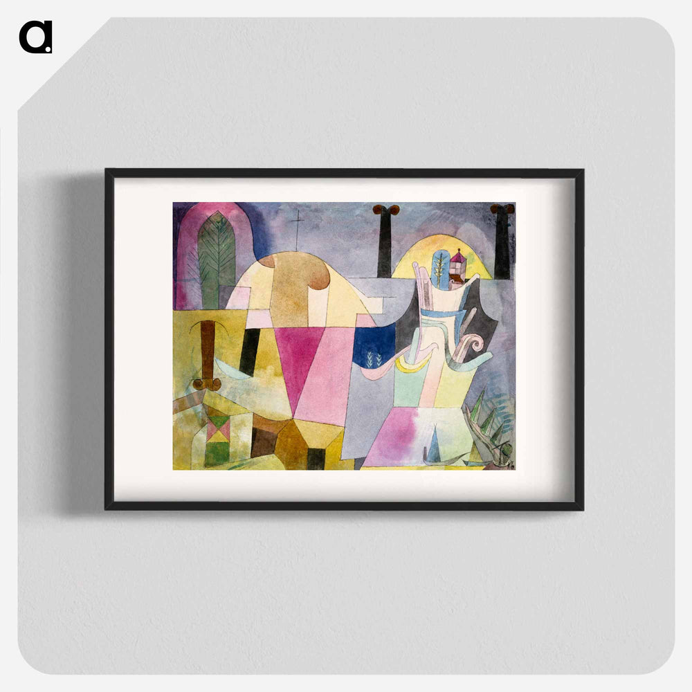 Black Columns in a Landscape
 - パウル クレー Poster.