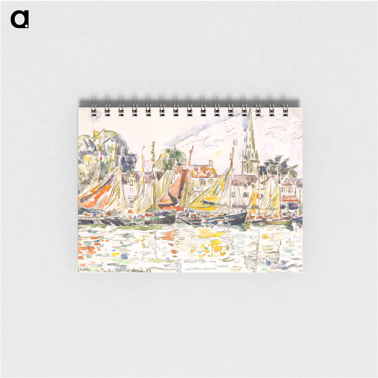 Le Pouliguen: Fishing Boats - ポール シニャック Memo.