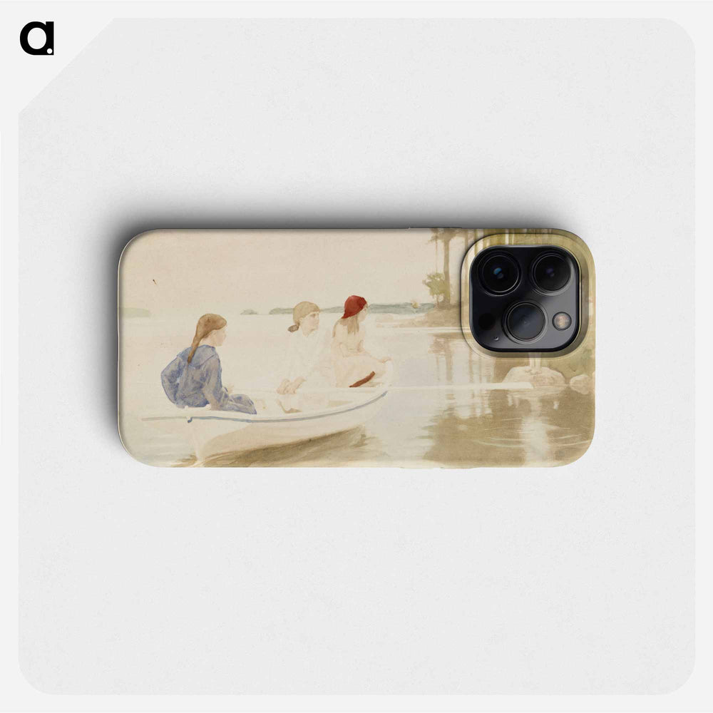 Kesäilta - アルバート エーデルフェルト Phone Case.