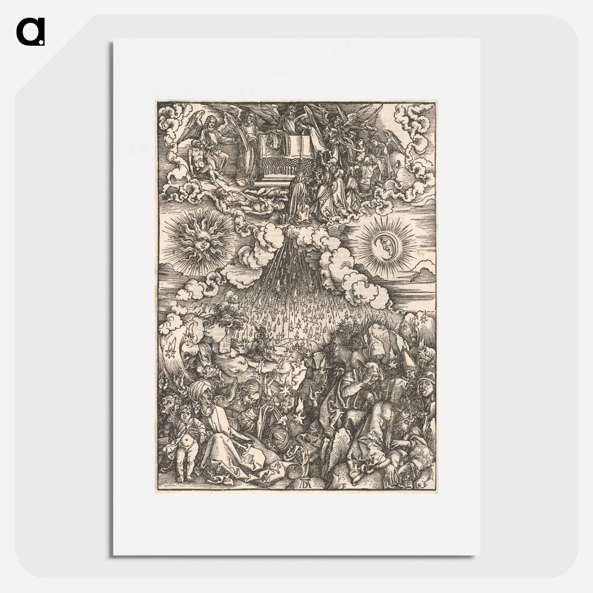 Opening the sixth seal - アルブレヒト デューラー Poster.