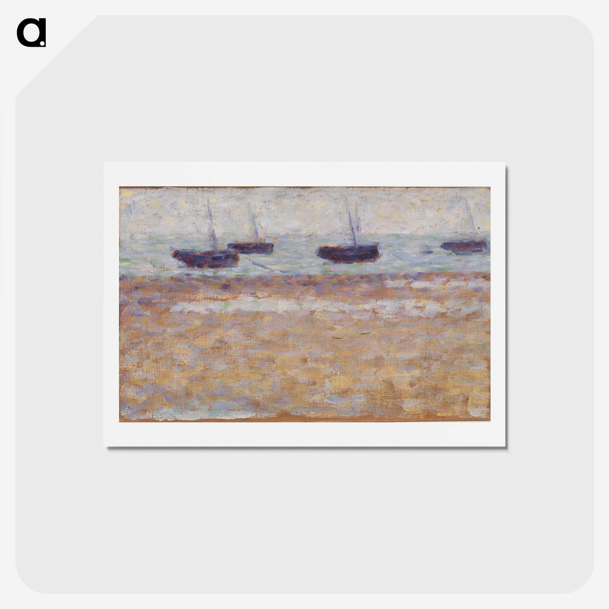 1-43_Georges-Seurat_hagaki
