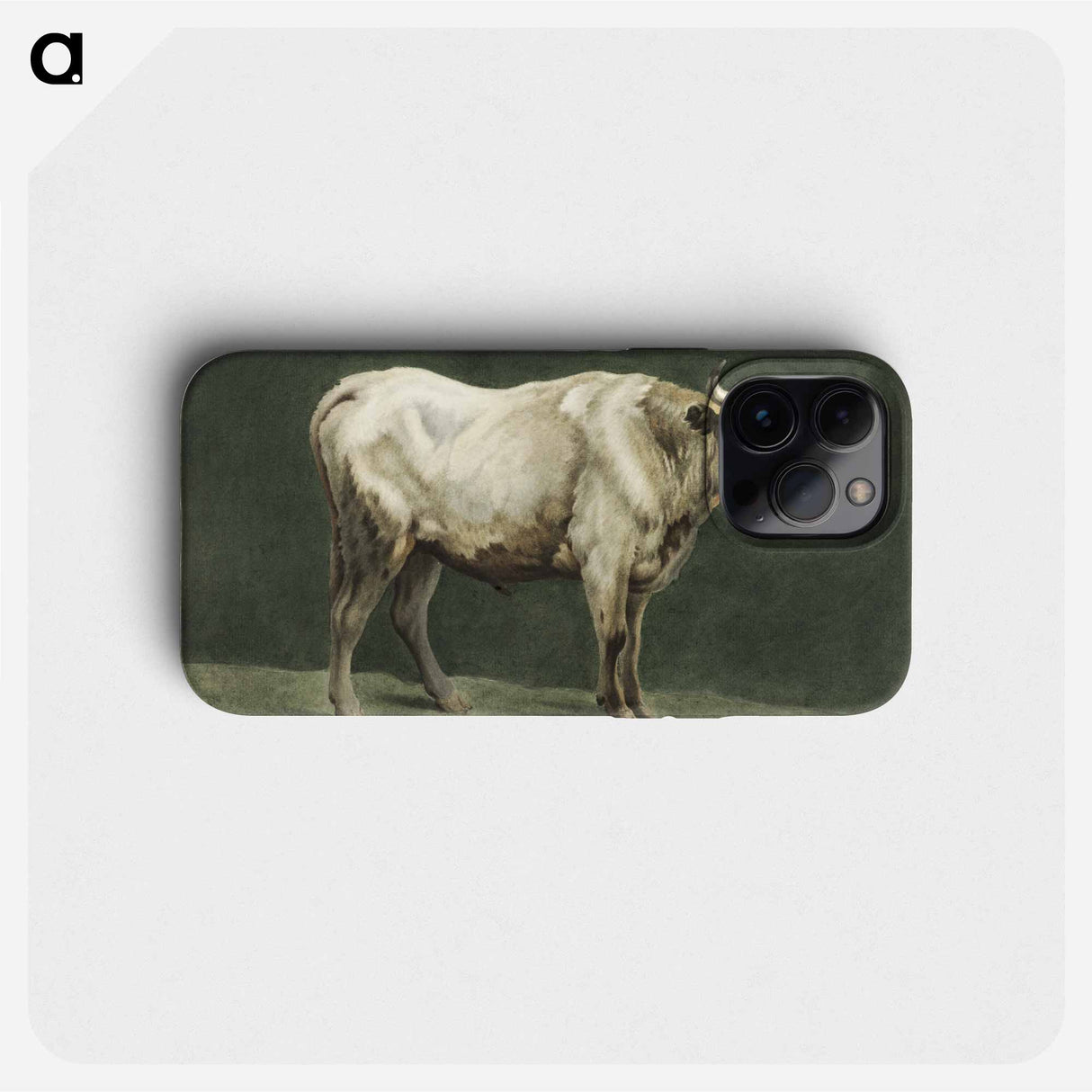 Standing bull - ジャン ベルナール Phone Case.