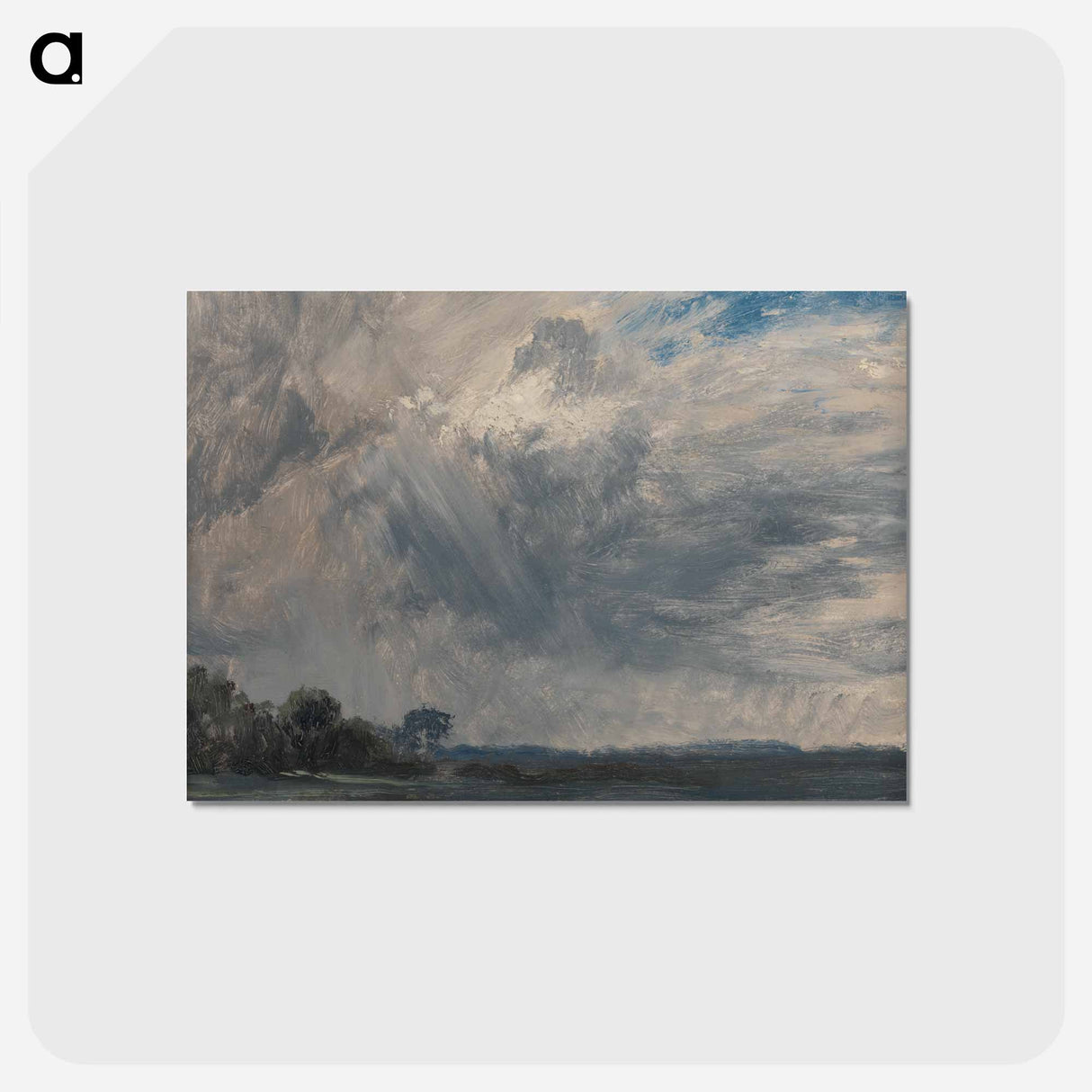 アートポストカード-Study of a Cloudy Sky
- ジョン コンスタブル Postcard.