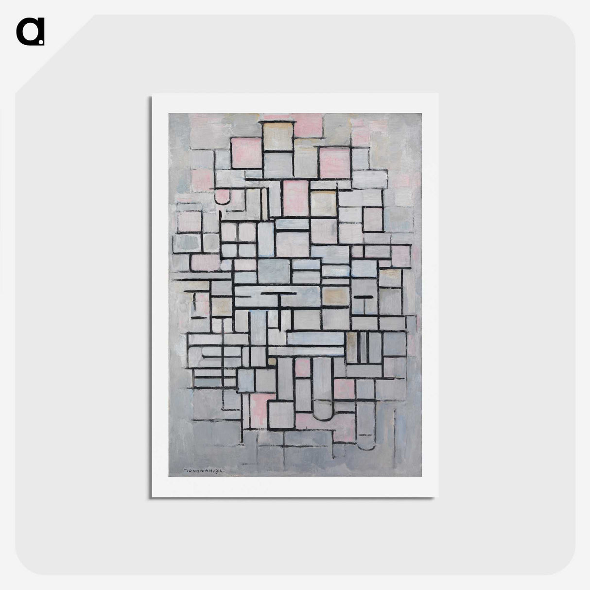 1-43_Piet-Mondrian_hagaki