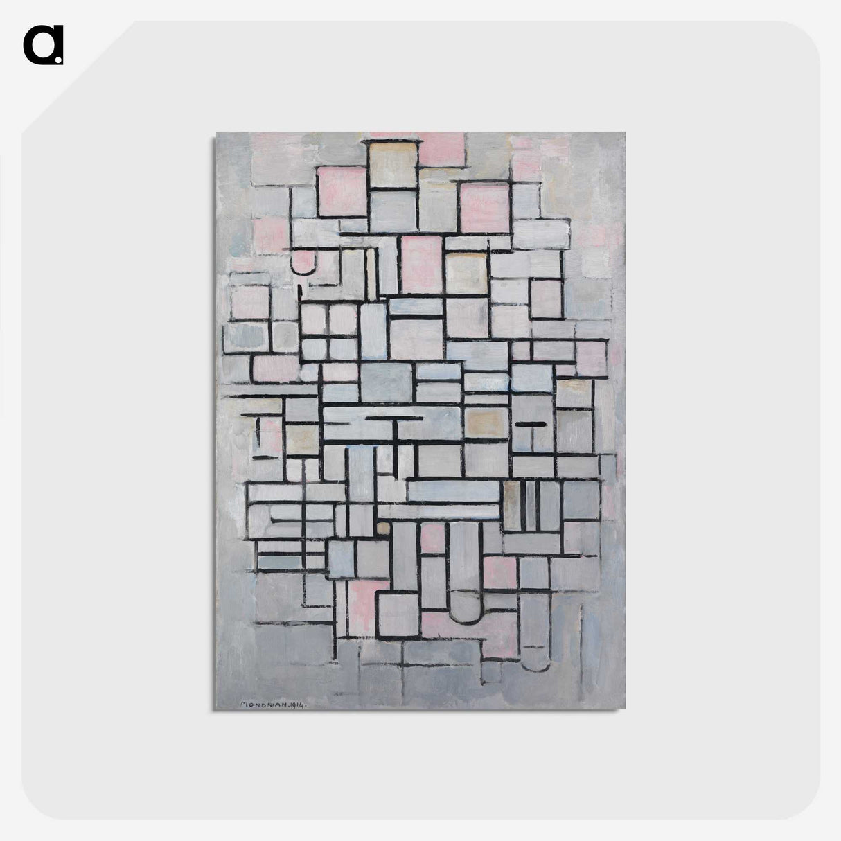 1-43_Piet-Mondrian_postcard
