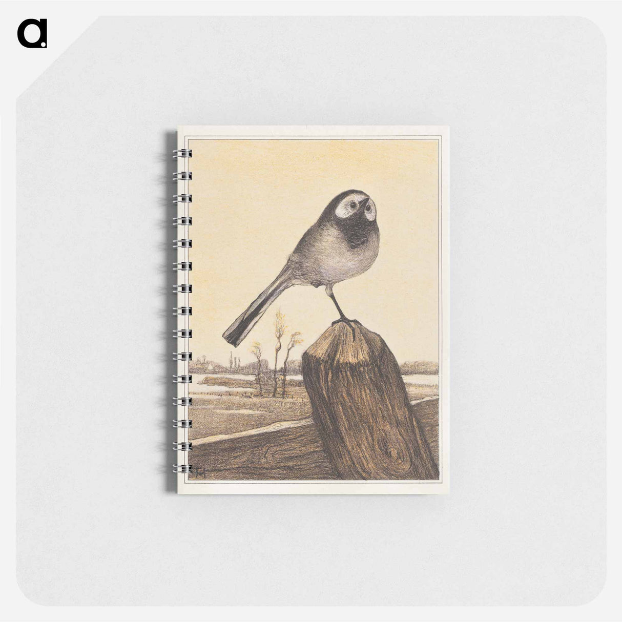 Kwikstaart op paal - テオ ヴァン ホイテマ Memo.