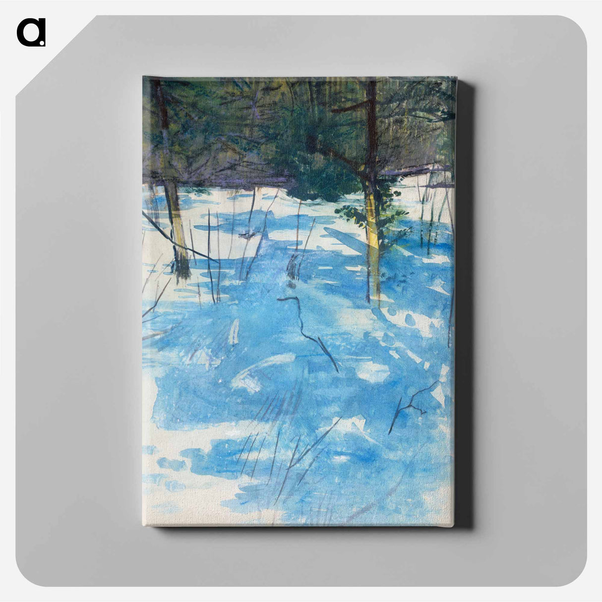 Winter, Monadnock - アボット ハンダーソン セイヤー Canvas.