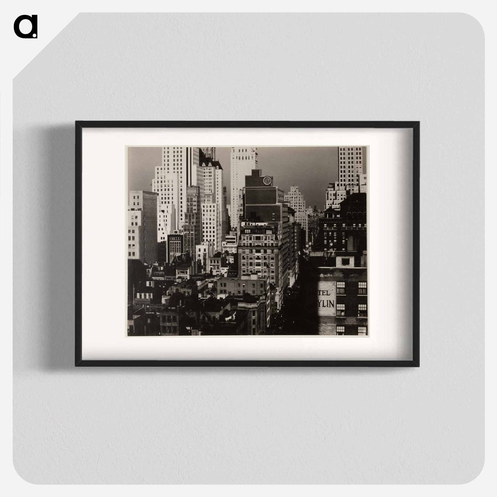 From My Window at An American Place - アルフレッド スティーグリッツ Poster.
