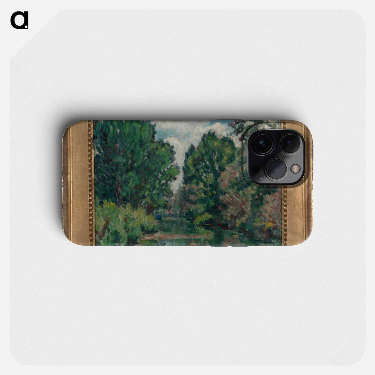 River landscape - アルフレッド ウィリアム フィンチ Phone Case.
