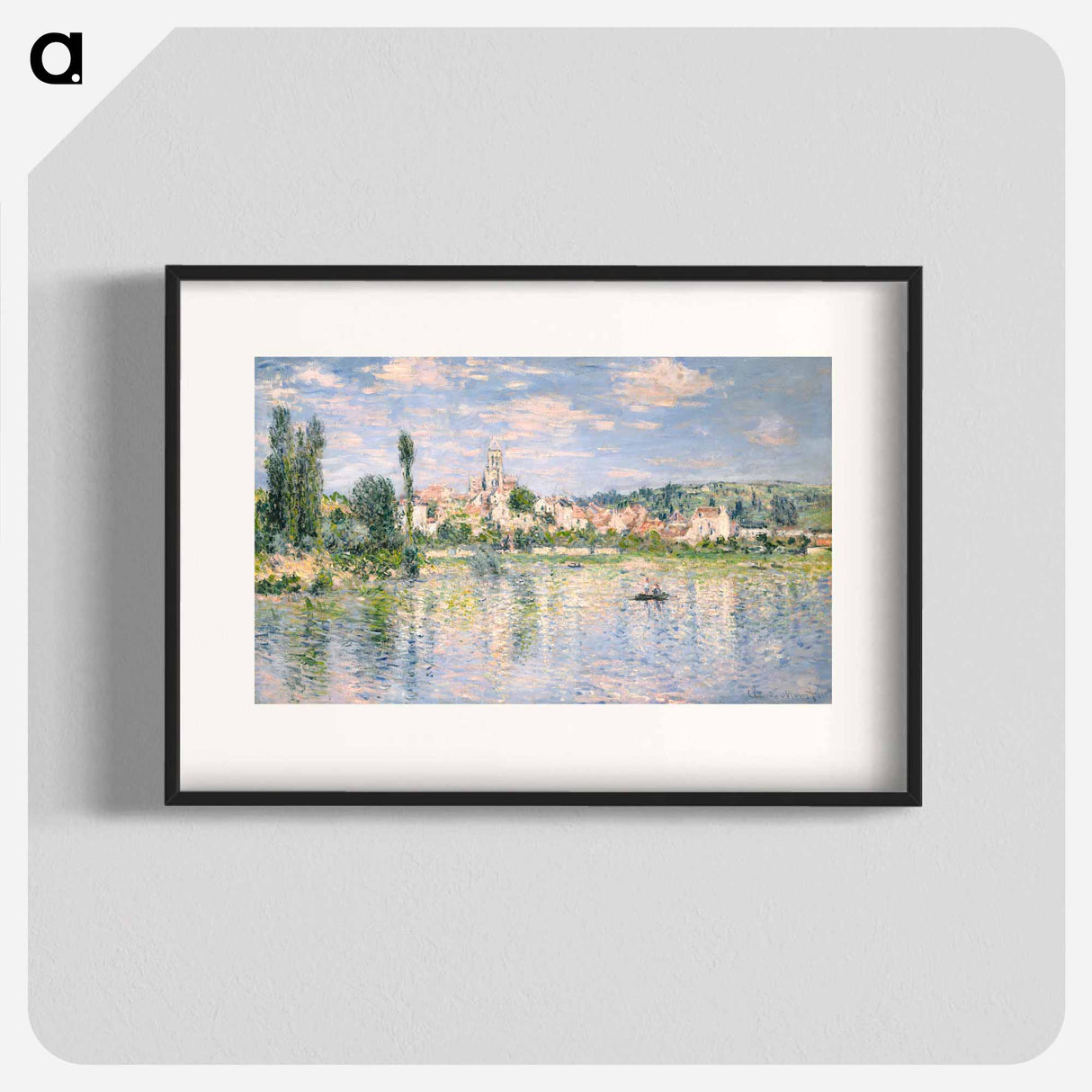 Vétheuil in Summer - クロード モネ Poster.