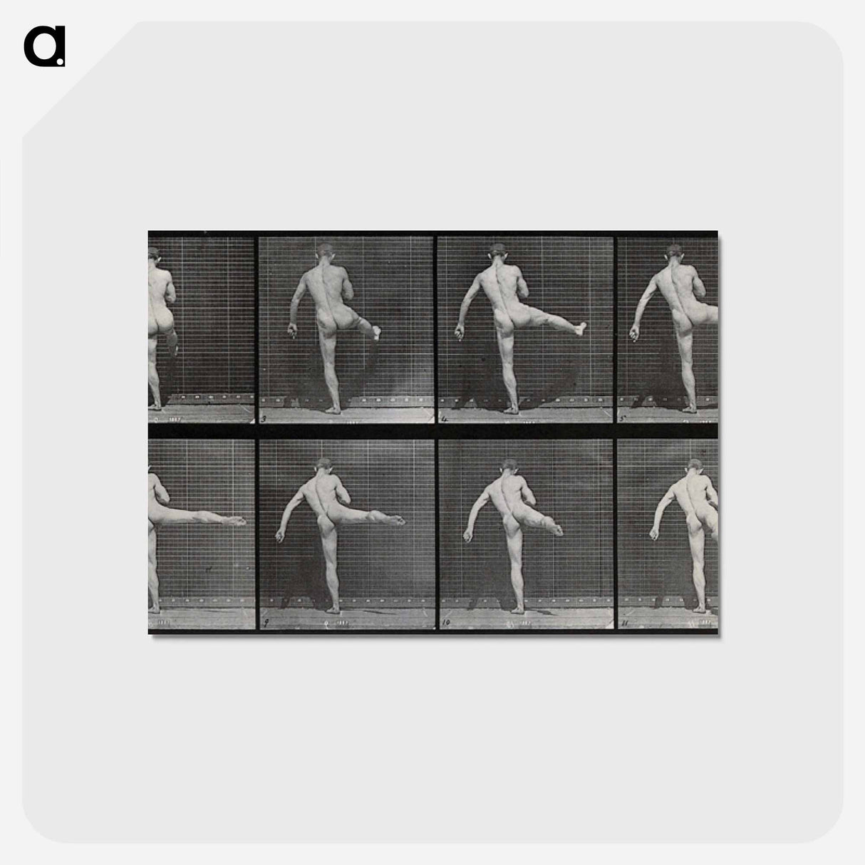 アートポストカード-Ballet in Motion
- エドワード マイブリッジ Postcard.