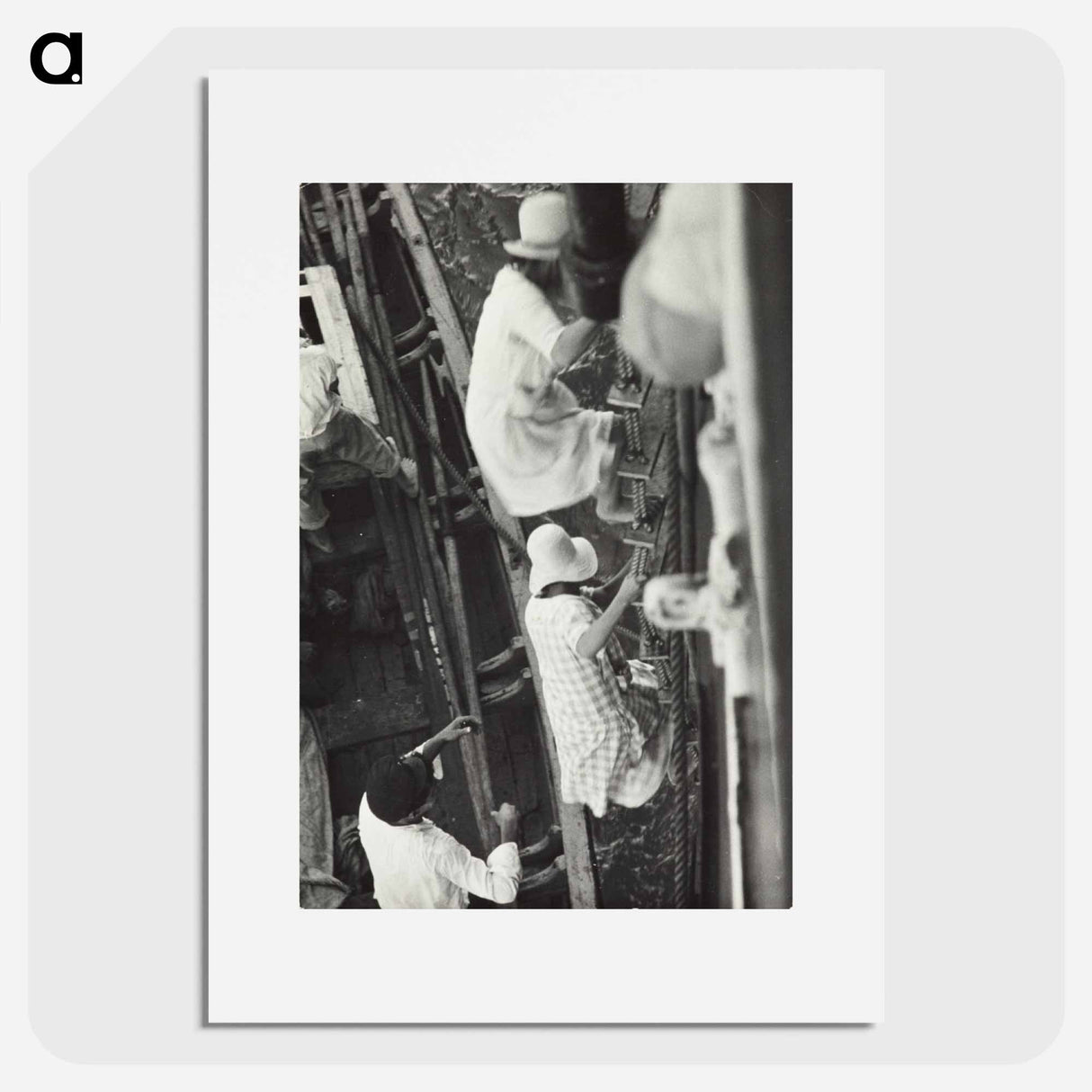 Pitcairn Islanders - エリック リー ジョンソン Poster.