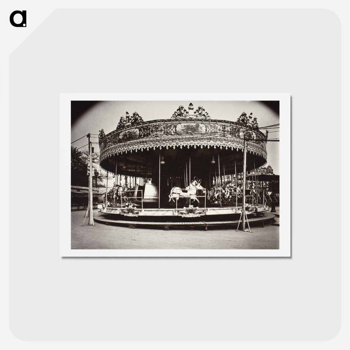 アートポストカード-Carrousel
- ウジェーヌ アジェ Postcard.