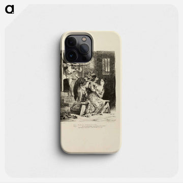 イエロー - ウジェーヌ ドラクロワ Phone Case.