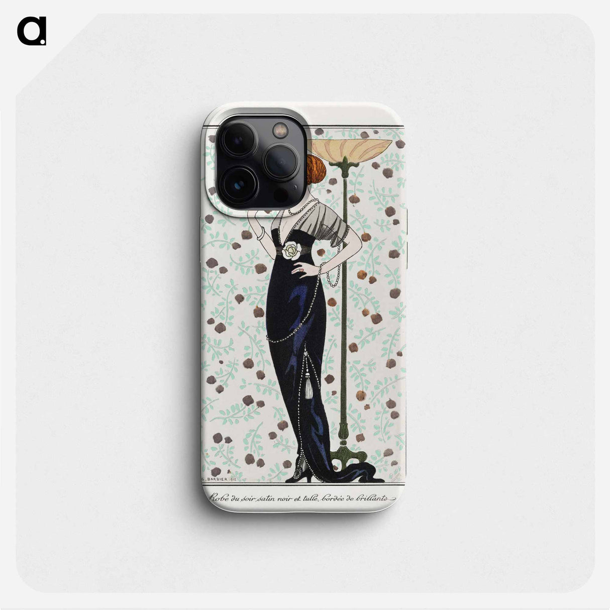 Costumes Parisiens: Grande robe du soir - ジョージ バービエ Phone Case.