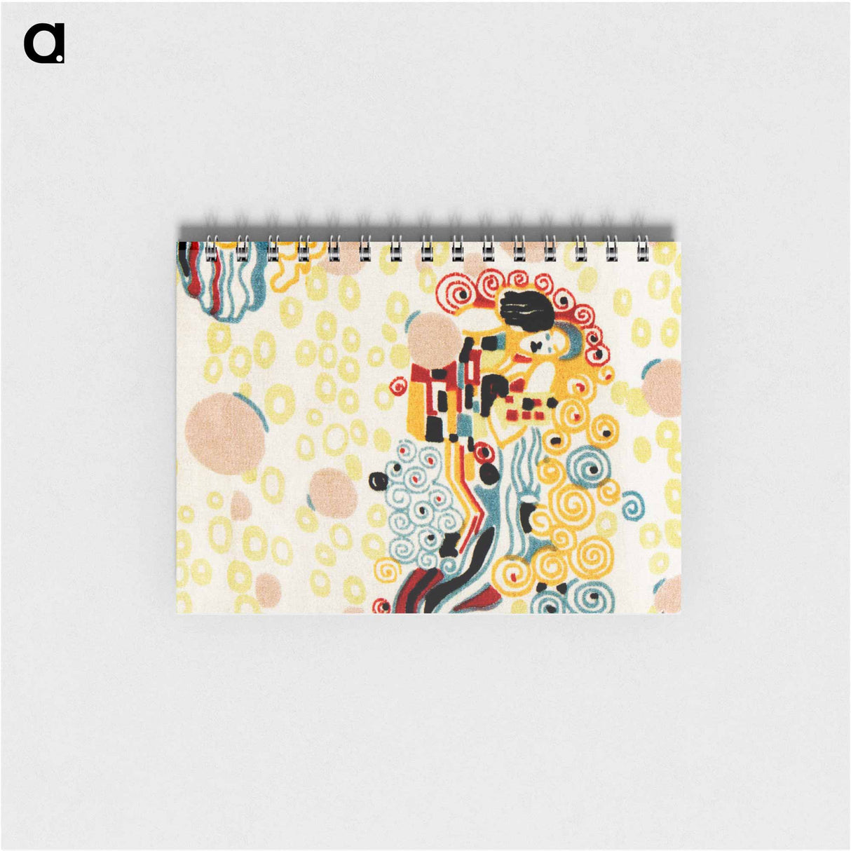 Textile sample by Gustav Klimt - グスタフ クリムト Memo.