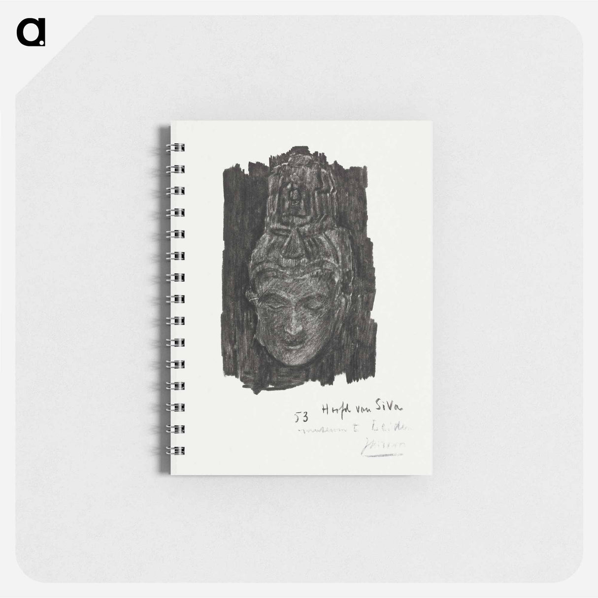 Study of head of Shiva - ヤン・トゥーロップ Memo.