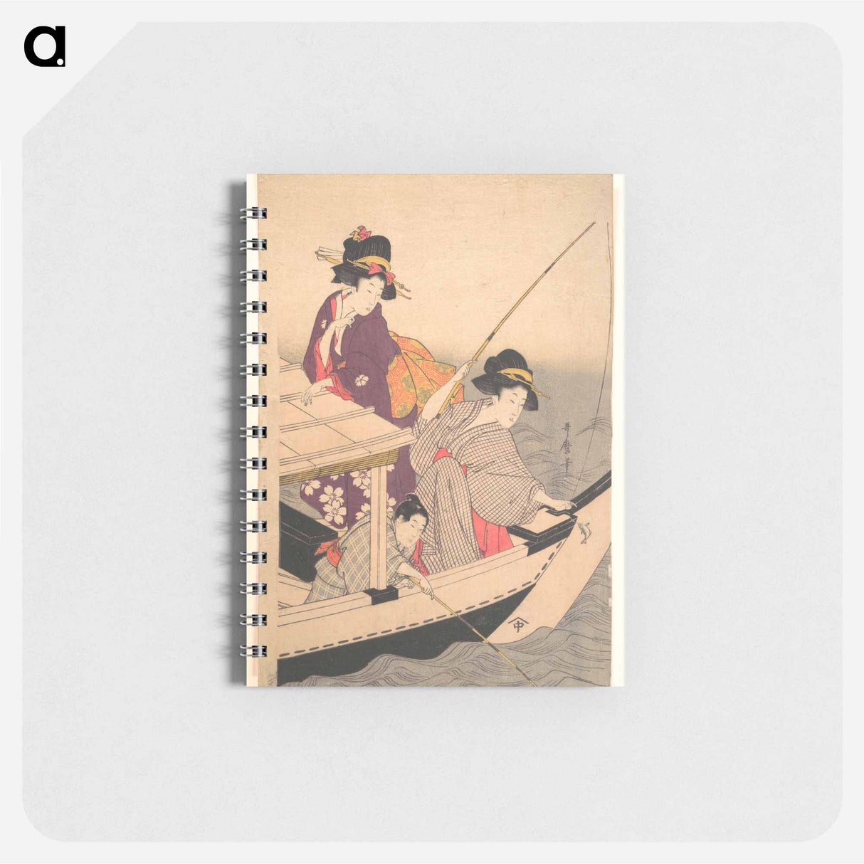 Fishing - 喜多川 歌麿 Memo.