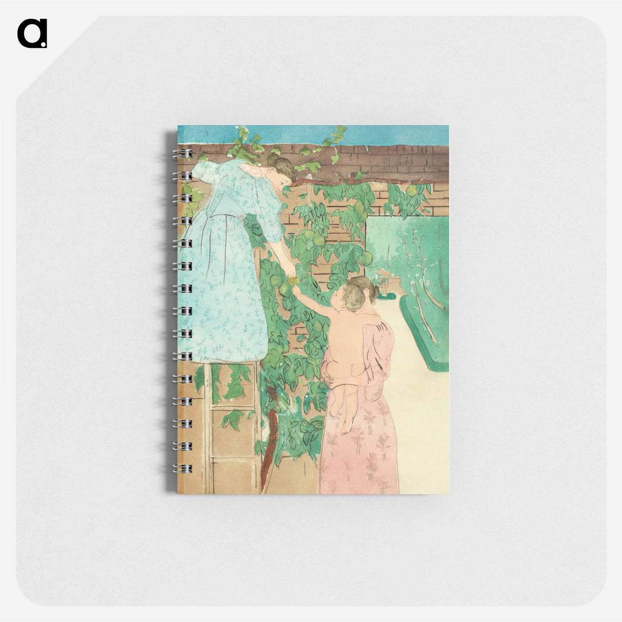 Gathering Fruit - メアリー カサット Memo.