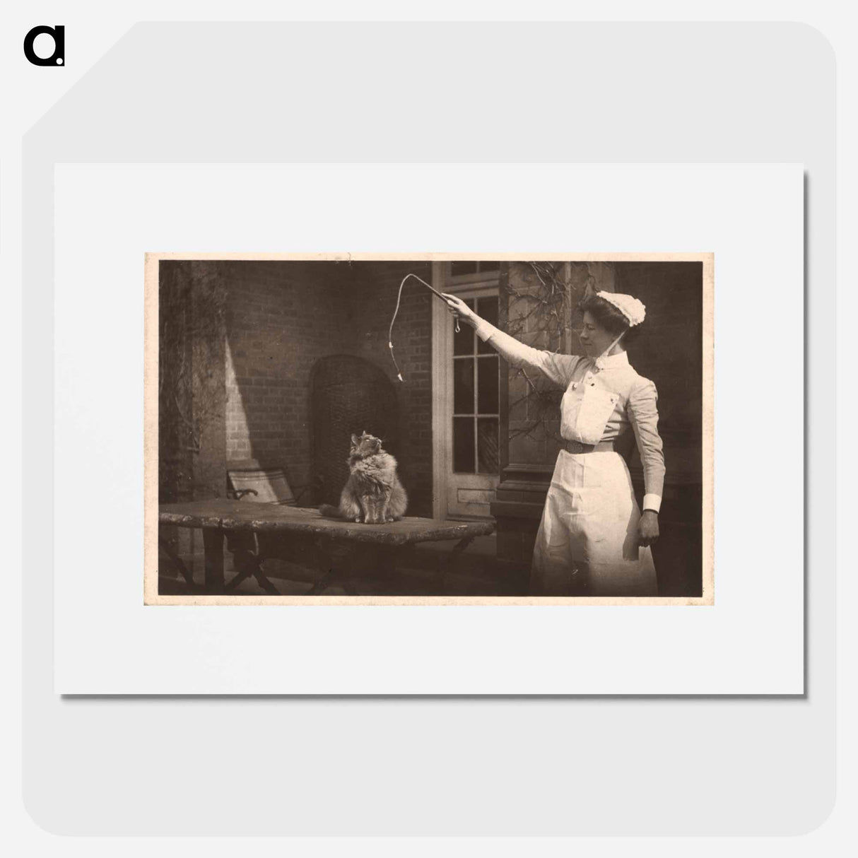 アートポスター-Nurse and Cat, Images from the History of Medicine
- 国立医学図書館 Poster.