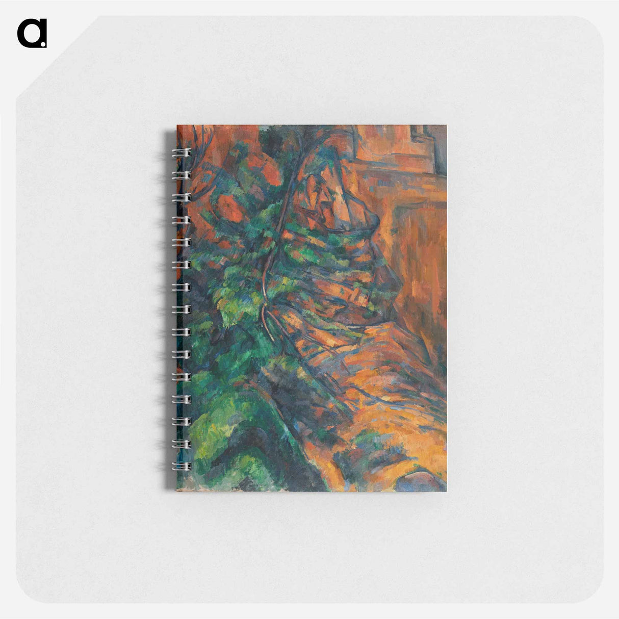 Rocks and branches - ポール セザンヌ Memo.