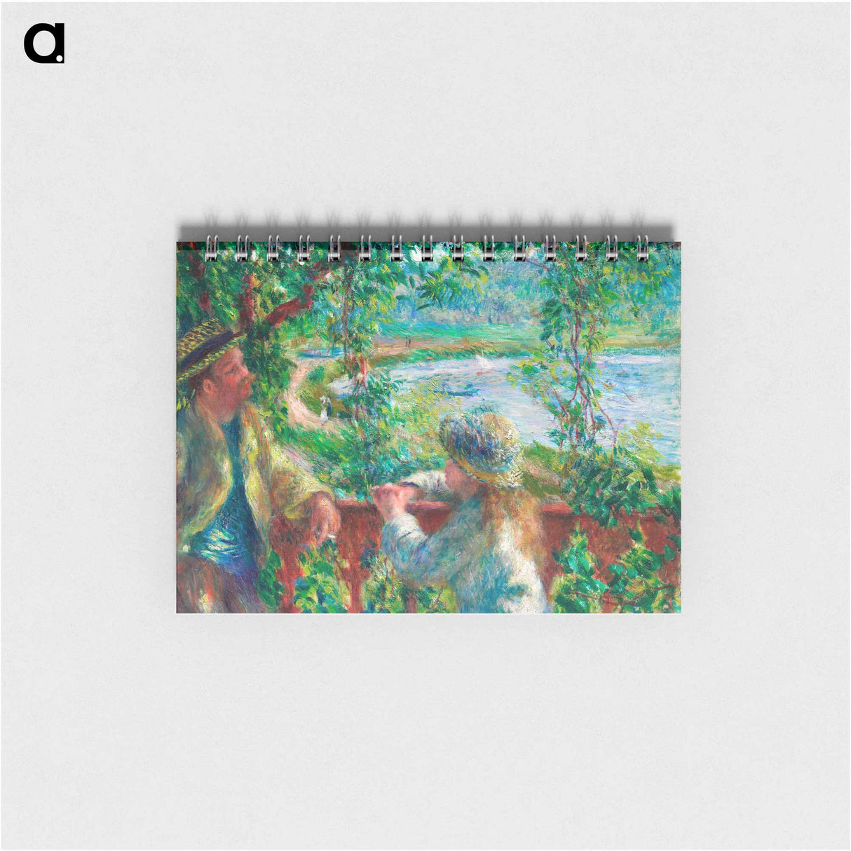 Near the Lake - ピエール オーギュスト ルノワール Memo.