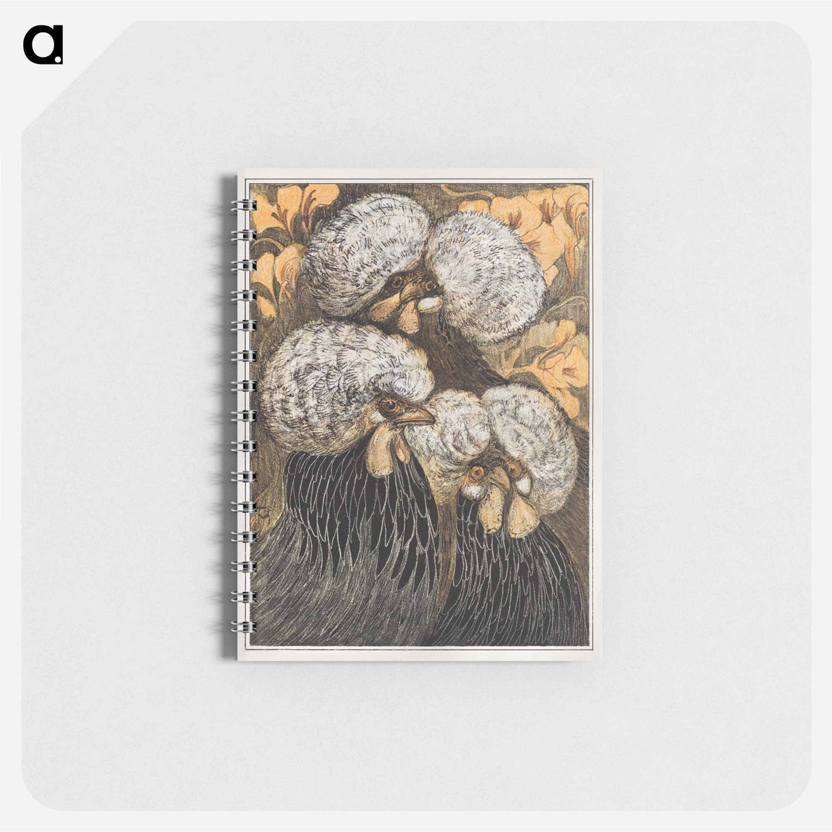 Drie kuifkippen - テオ ヴァン ホイテマ Memo.