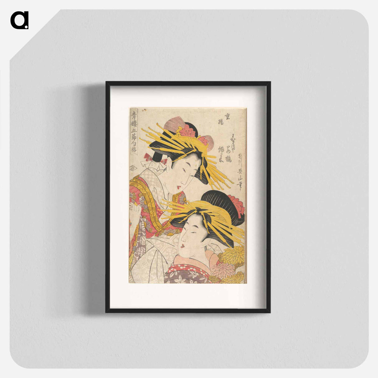 アートポスター-Album of Prints by Kikugawa Eizan, Utagawa Kunisada, and Utagawa Kunimaru
- 歌川 国貞 Poster.