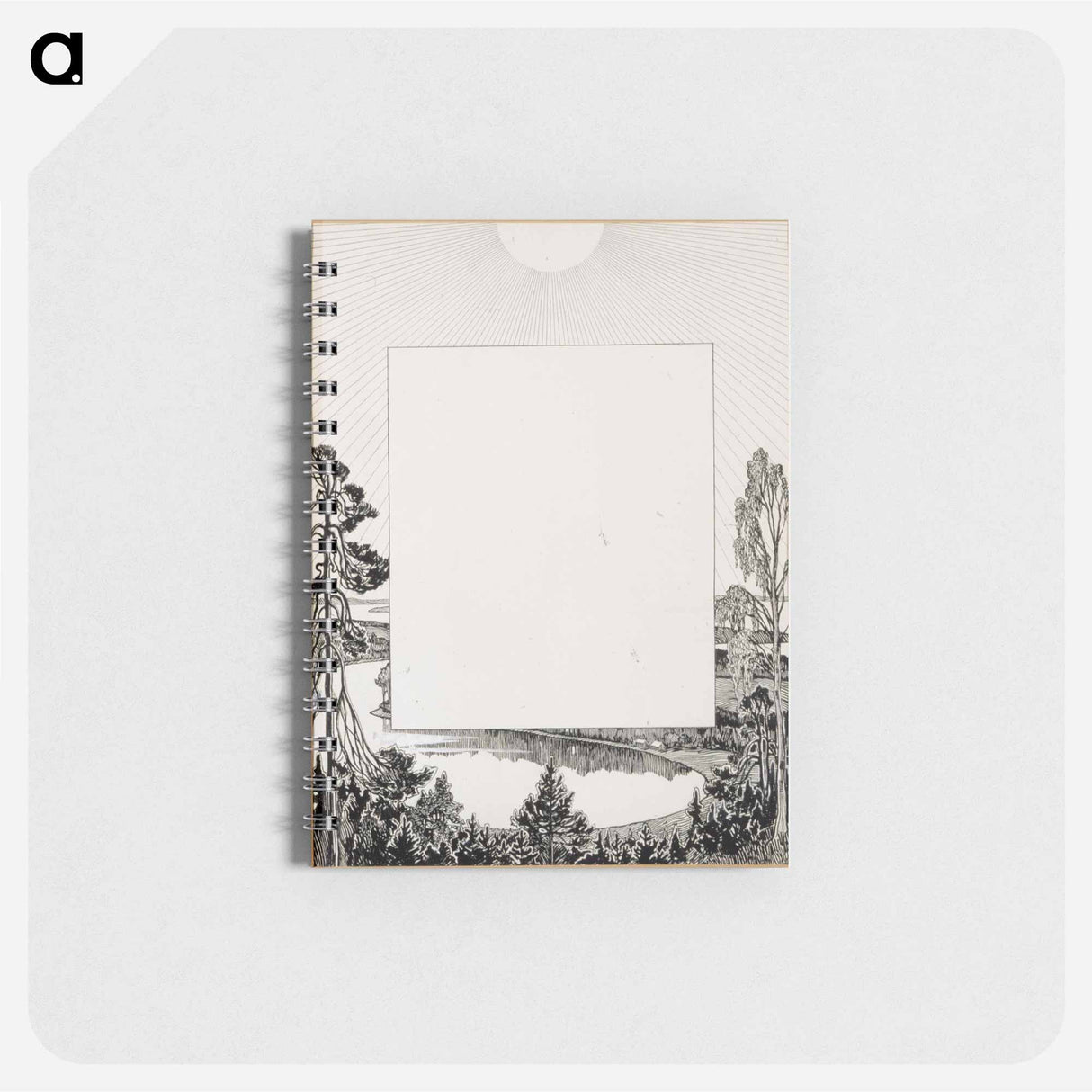 Maamme-runon loppuvinjetti - アルバート エーデルフェルト Memo.