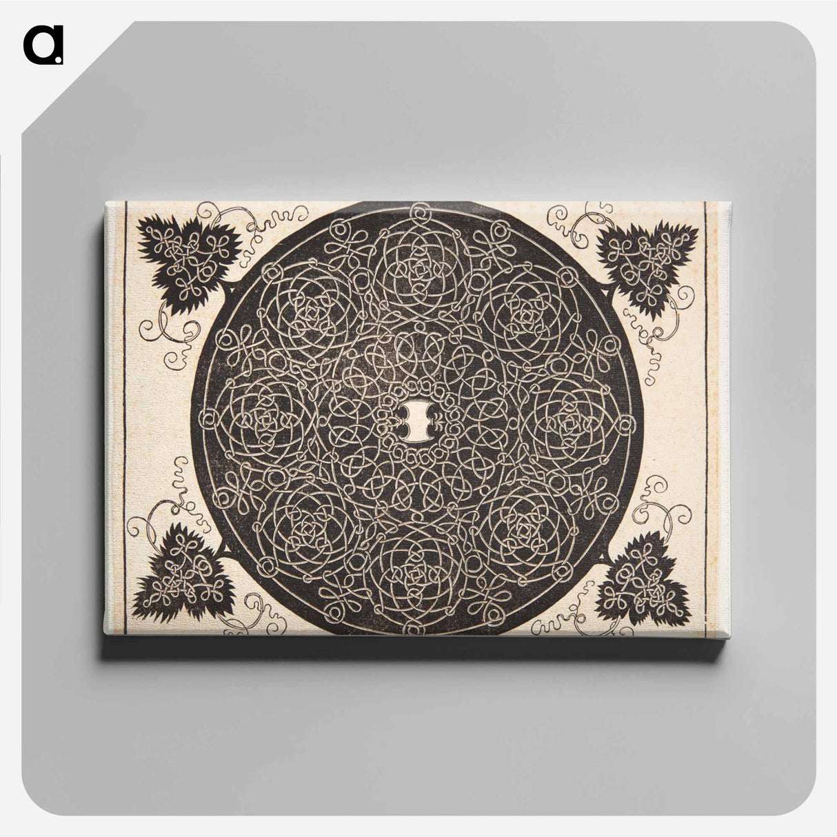Knob with rounded shield - アルブレヒト デューラー Canvas.