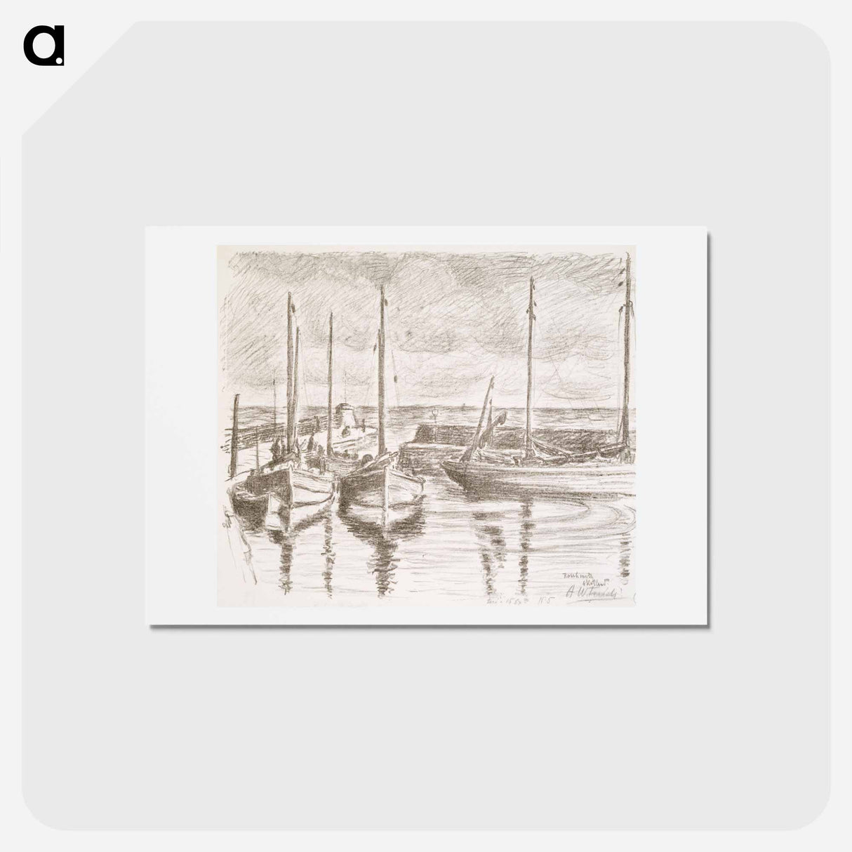 Roschevety, skotlanti - アルフレッド ウィリアム フィンチ Postcard.