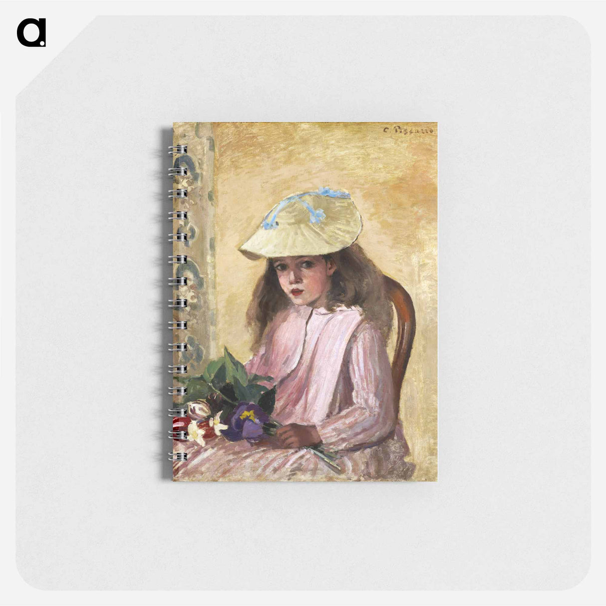 Portrait of the Artist’s Daughter - カミーユ ピサロ Memo.