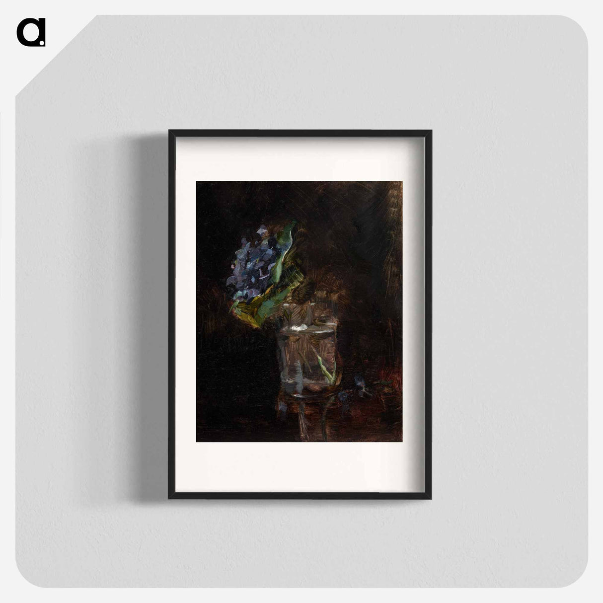 アートポスター-Bouquet of Violets in a Vase
- ダラス美術館 Poster.