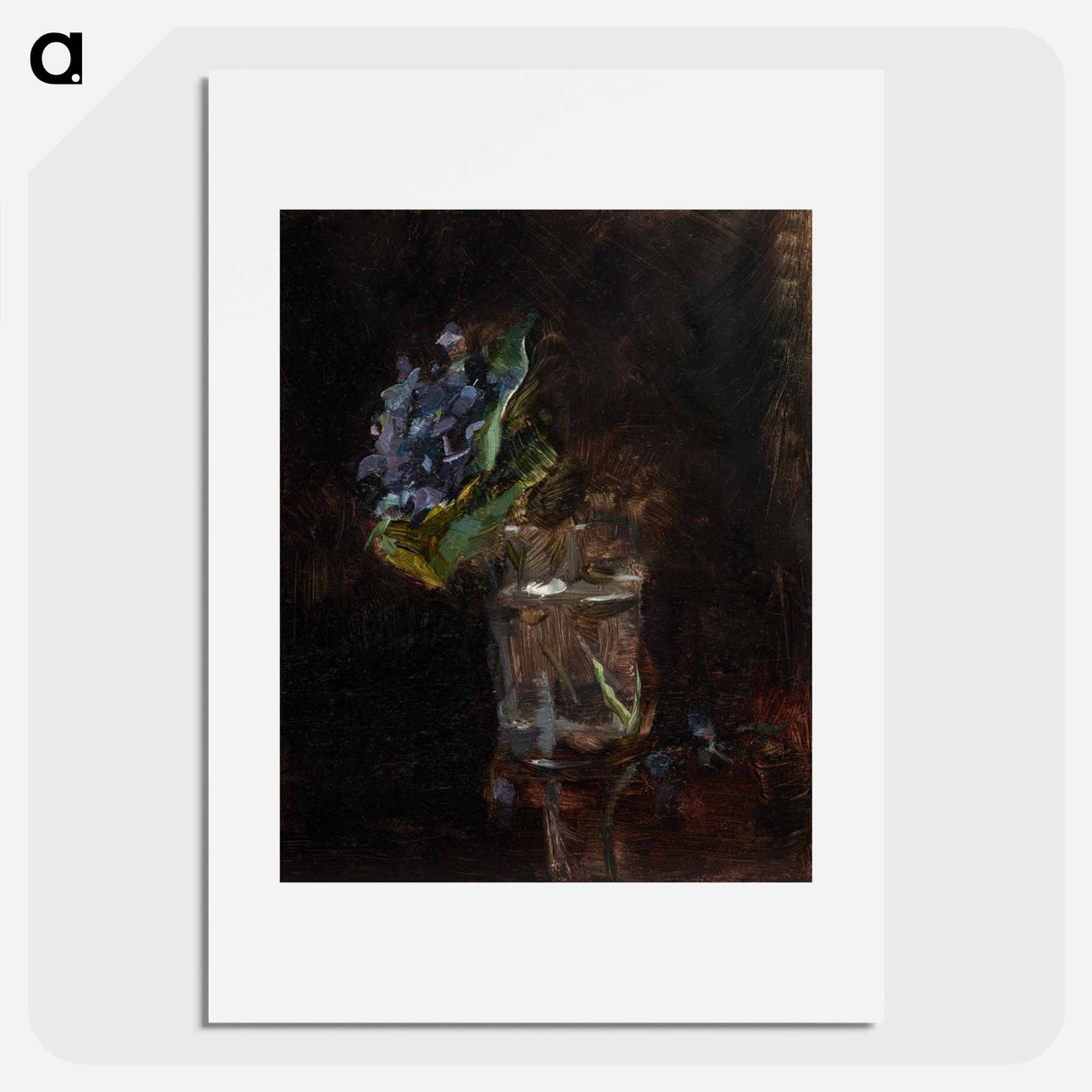 アートポスター-Bouquet of Violets in a Vase
- ダラス美術館 Poster.