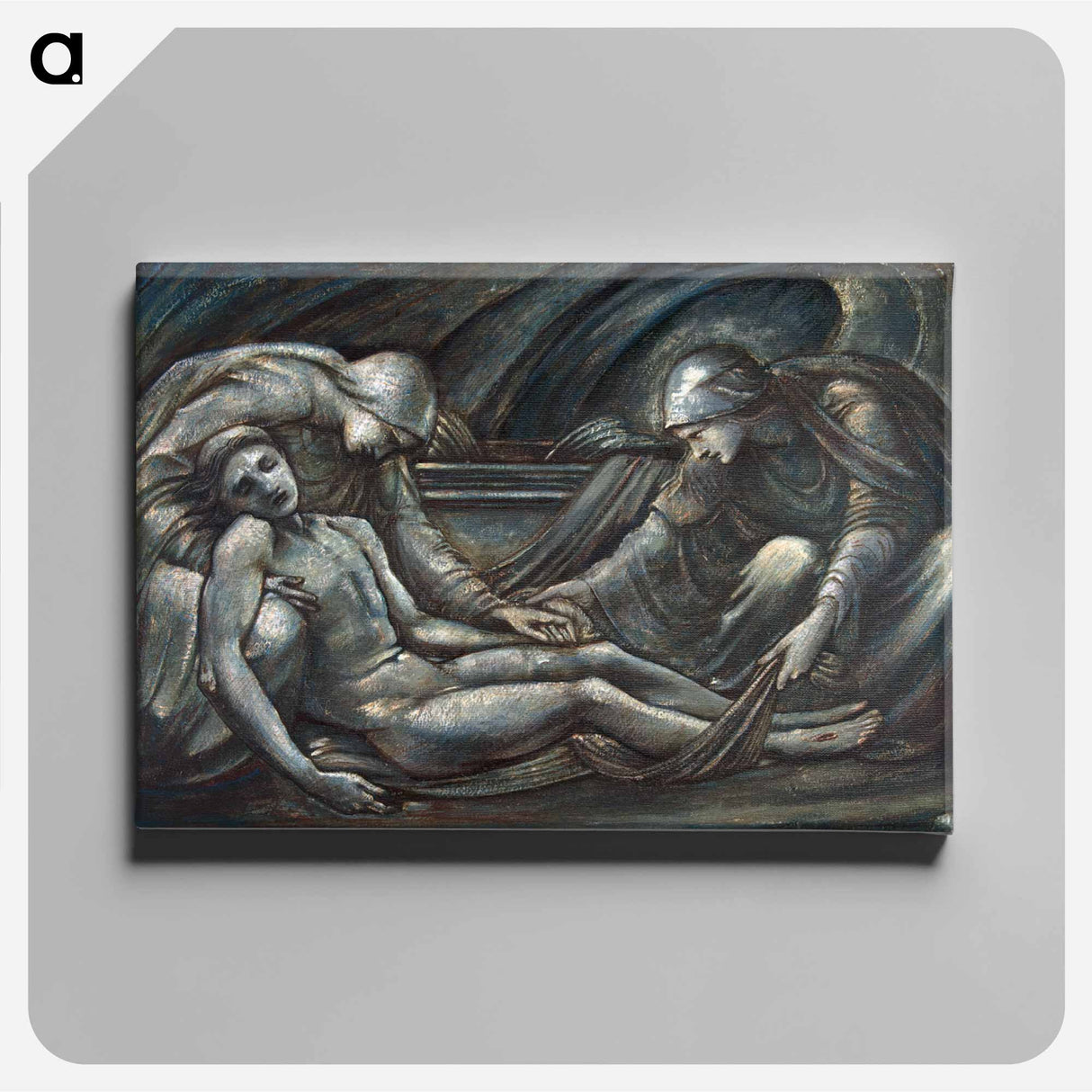 The Entombment - エドワード バーン ジョーンズ Canvas.