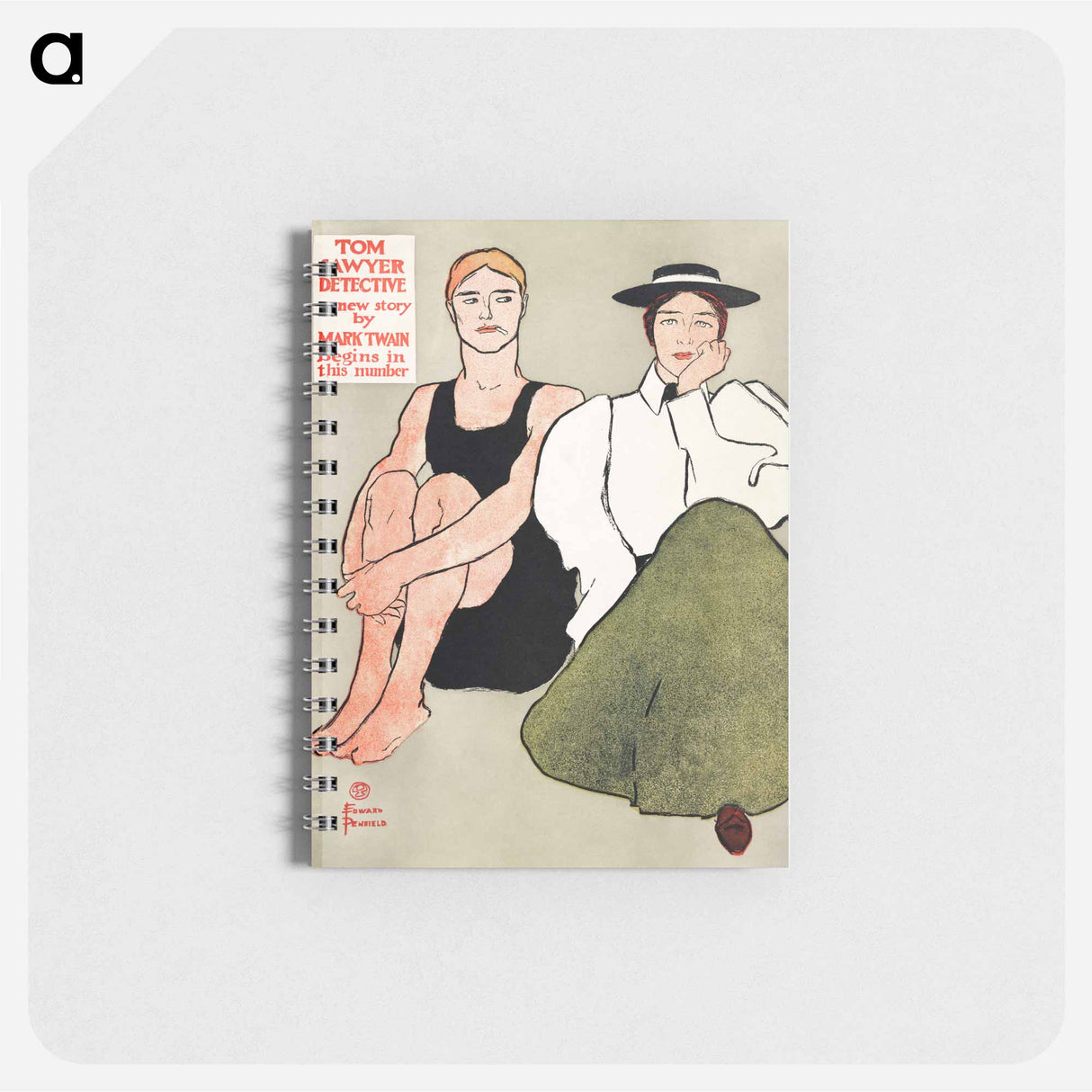 Two seated women - エドワード ペンフィールド Memo.