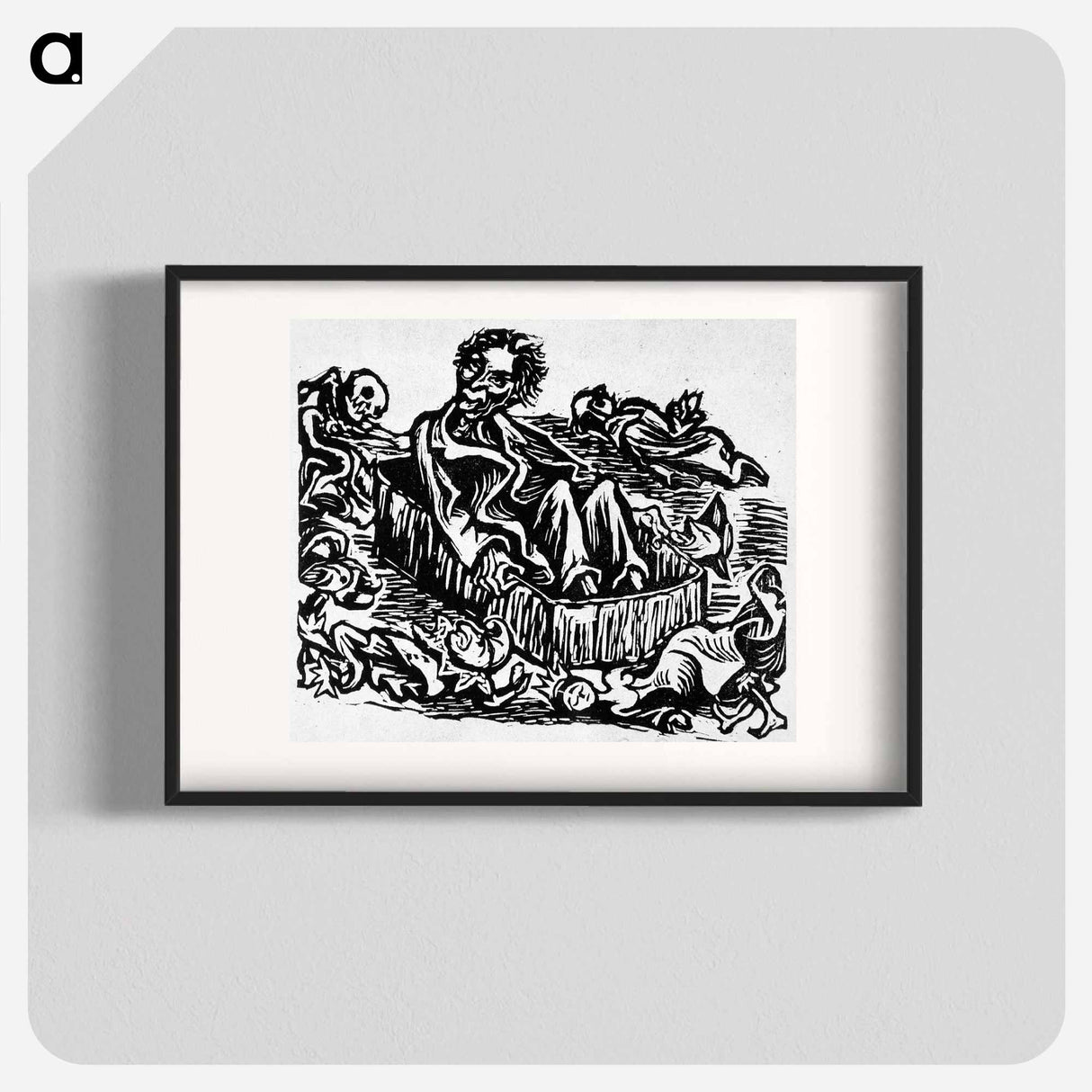 Desperate puppeteer - エルンスト ハインリヒ バルラッハ Poster.