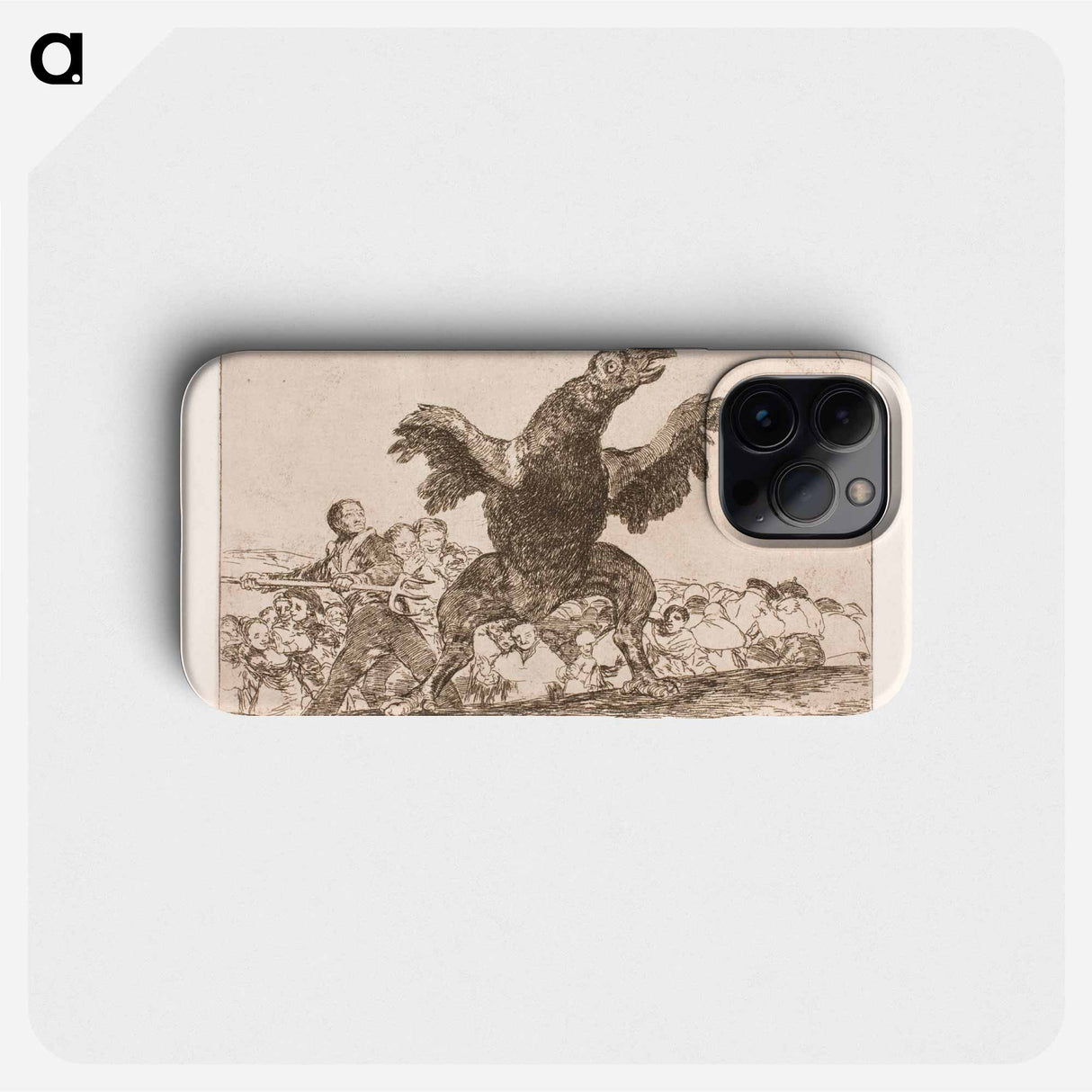 The Vulture - Francisco de Goya Phone Case.