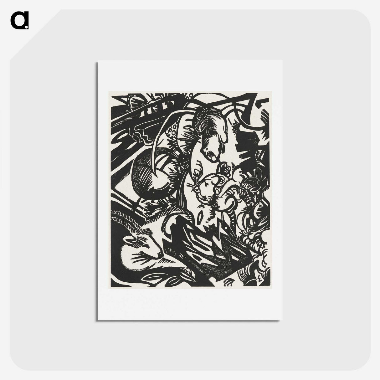 1-45_Franz-Marc_hagaki