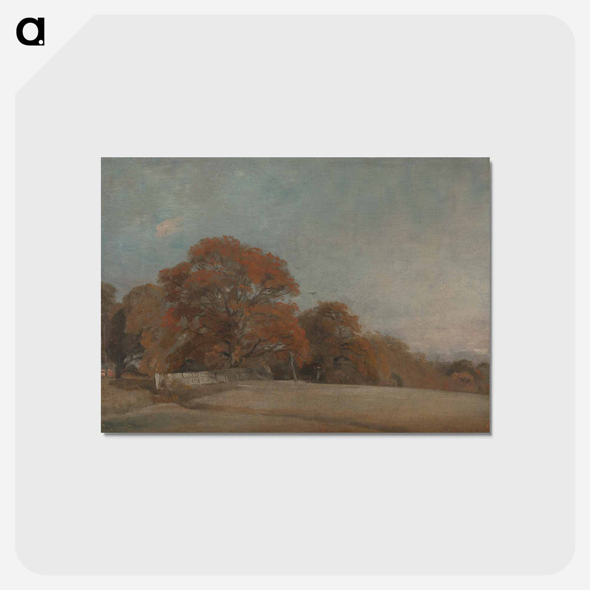 アートポストカード-An Autumnal Landscape at East Bergholt
- ジョン コンスタブル Postcard.