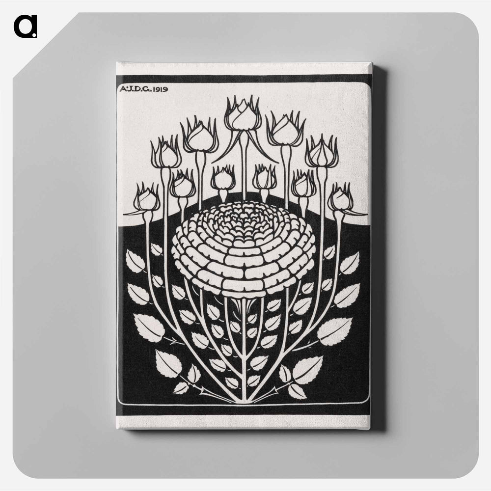 Rose bush - ユリー デ フラーハ Canvas.