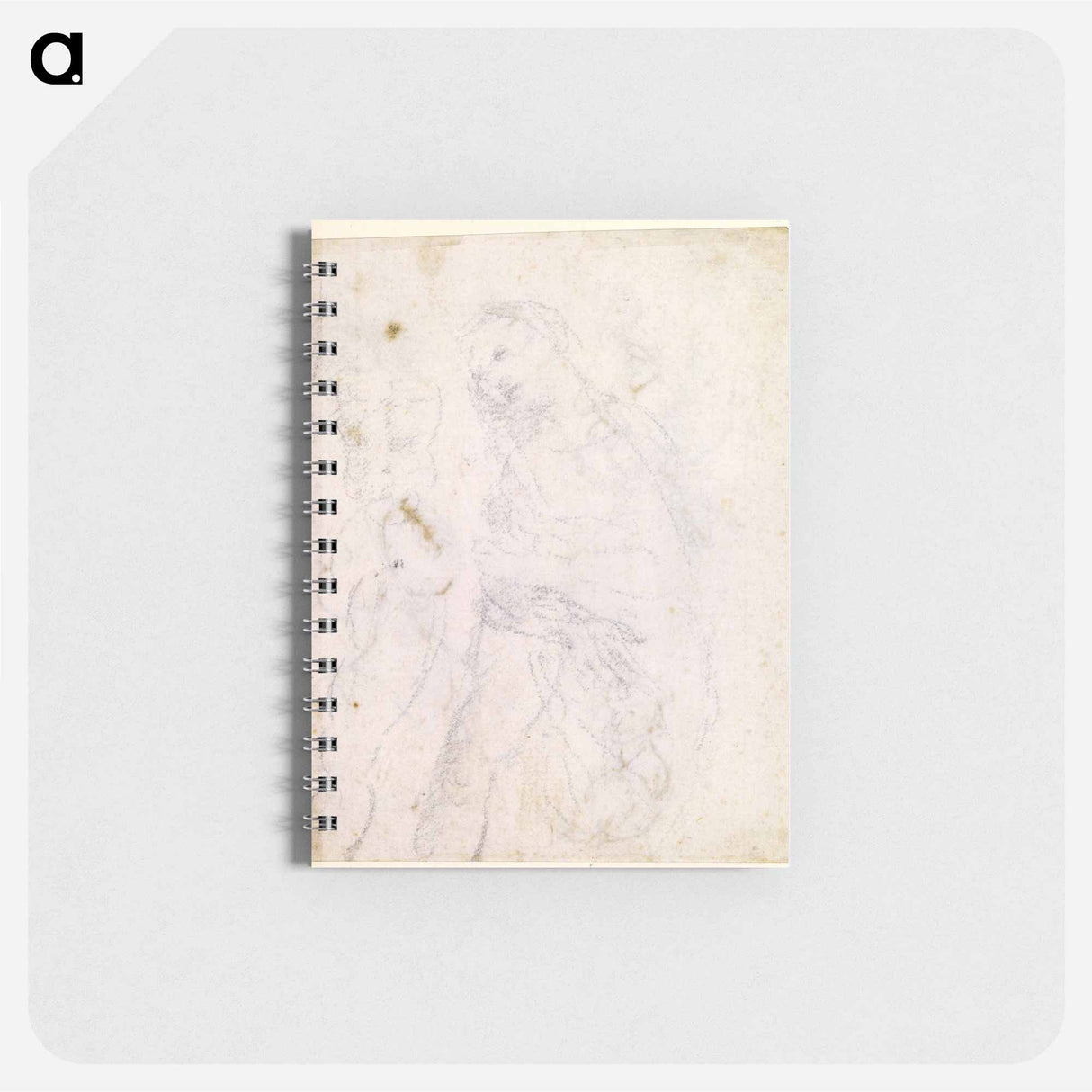 Leonardo da Vinci's Study of a Madonna - レオナルド ダ ヴィンチ Memo.