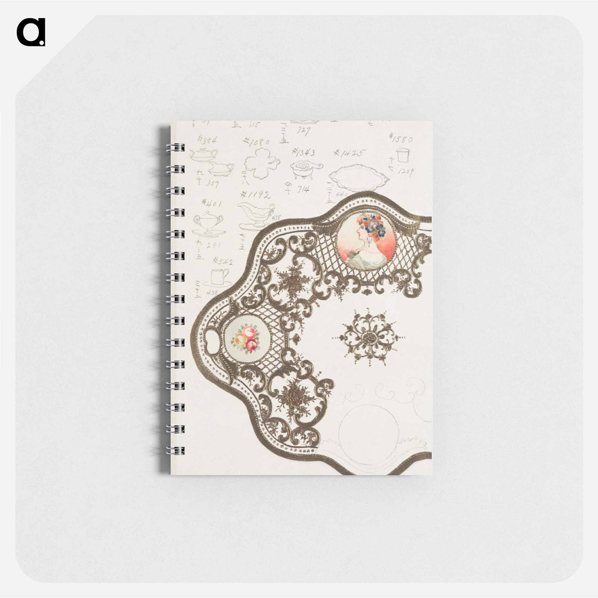 アートメモ帳-Platter Design
- ノリタケ工場 Memo.