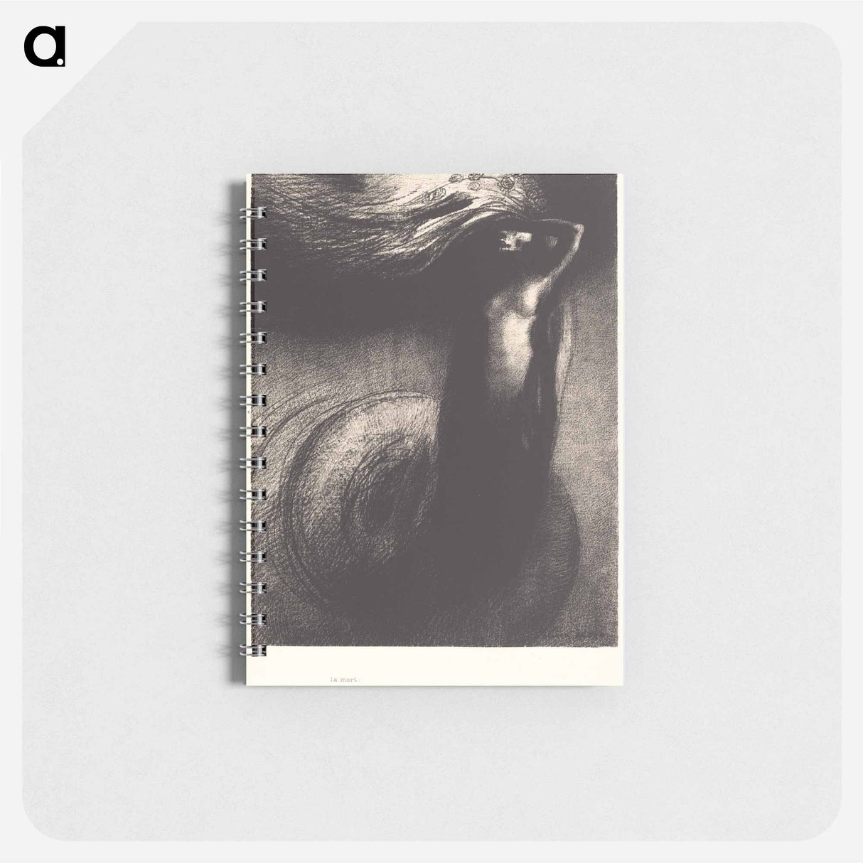 La Mort: Mon ironie depasse toutes les autres! - オディロン ルドン Memo.